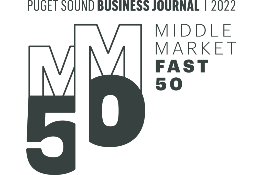 Puget Sound Business Journal 2022 - Middle Market Fast 50