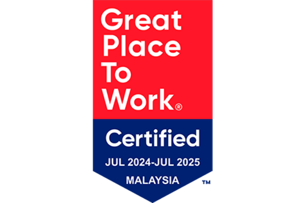 Great Place To Work Certified, Jul 2024-Jul 2025, Malaysia
