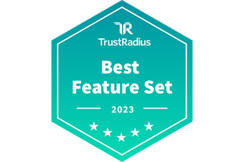 TrustRadius Best Feature Set 2023